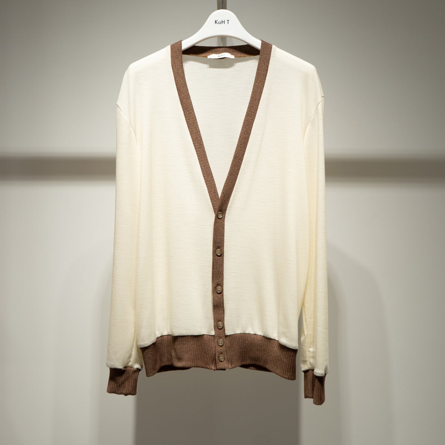 Mt. Breath Wool knit cardigan