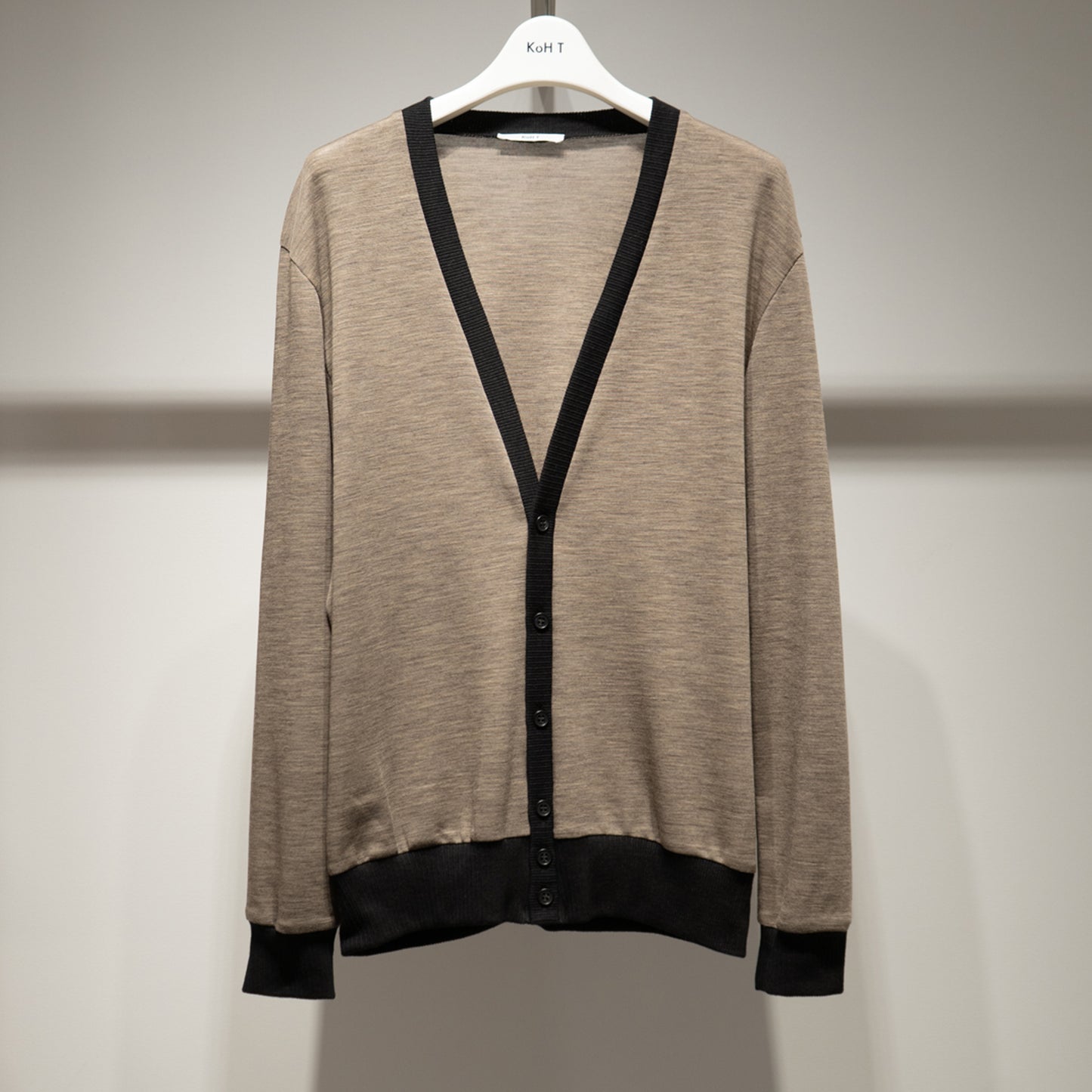 Mt. Breath Wool knit cardigan