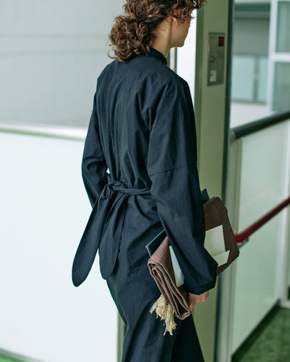 [PRE ORDER] Oval tie dress (cotton)