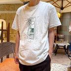 Morning window print T-shirt