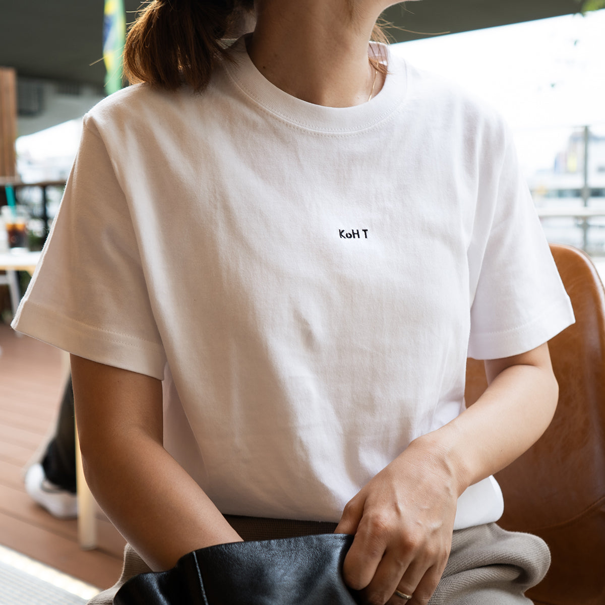 KoH T ロゴ刺繍 Tシャツ