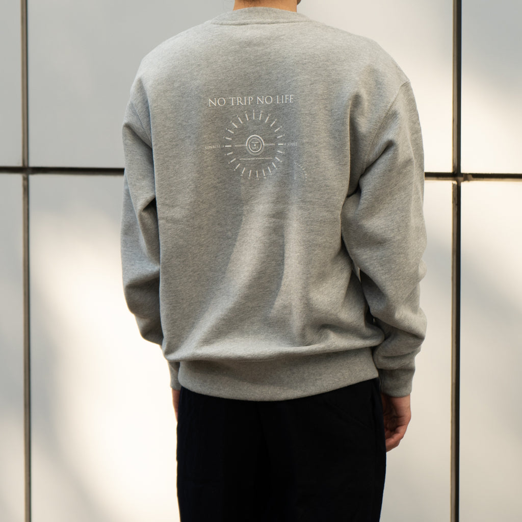 Sundial print sweatshirt