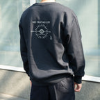 Sundial print sweatshirt