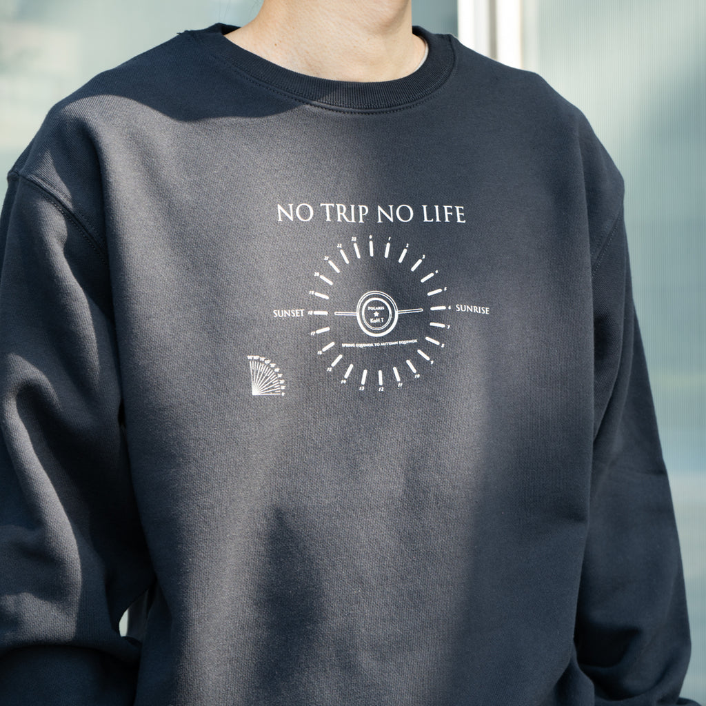 Sundial print sweatshirt
