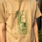 Morning window print T-shirt