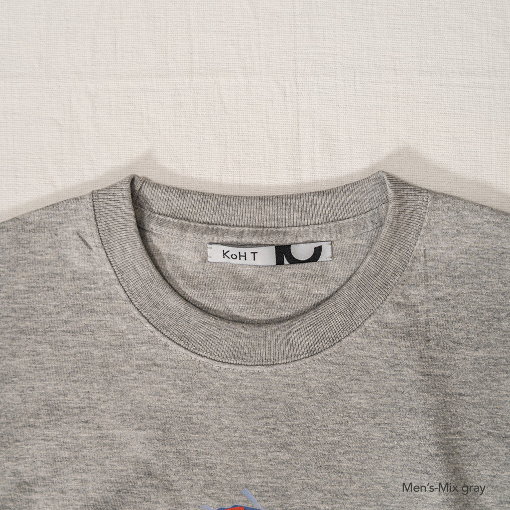Boat print T-shirt