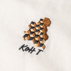 Cubist embroidery T-shirt