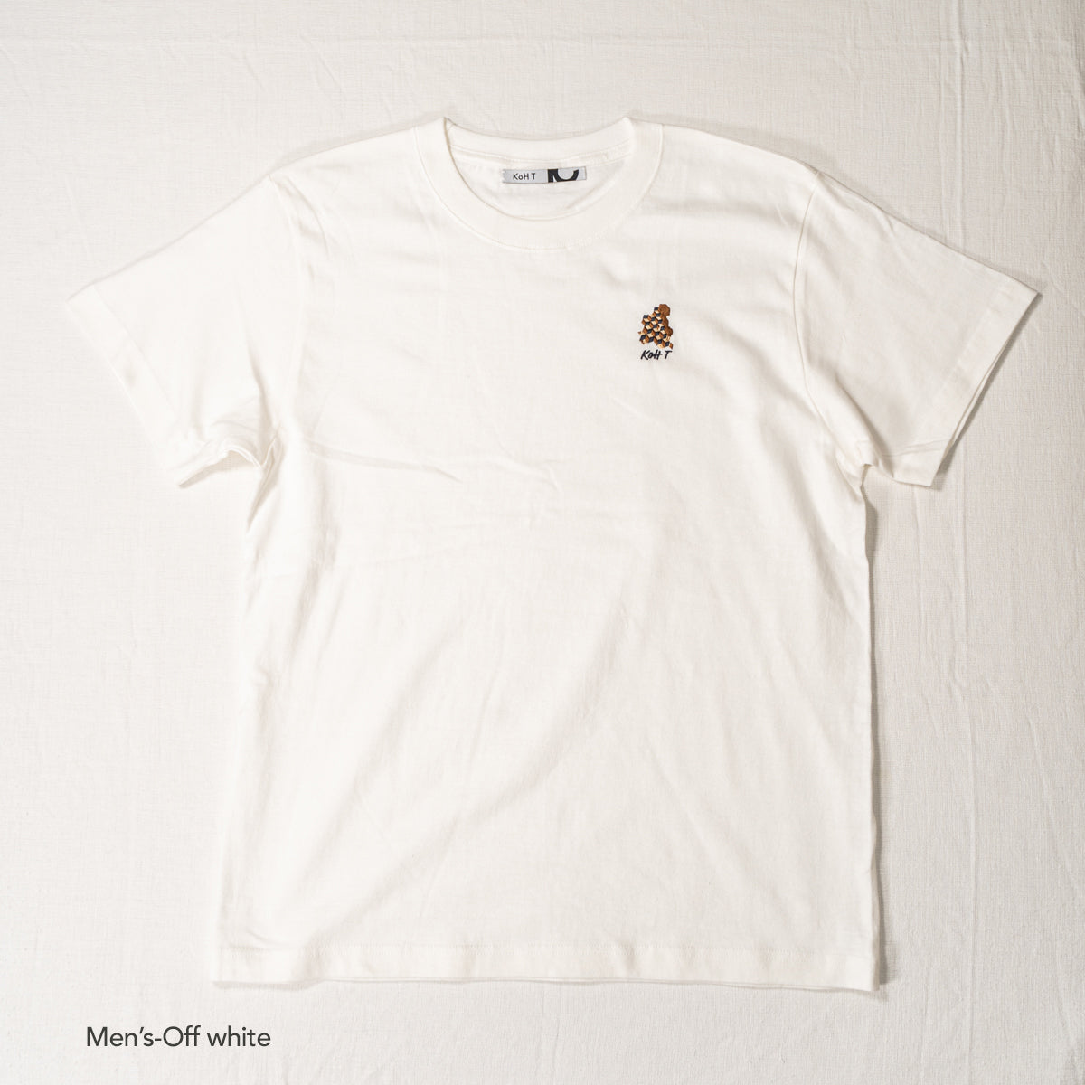 Cubist embroidery T-shirt