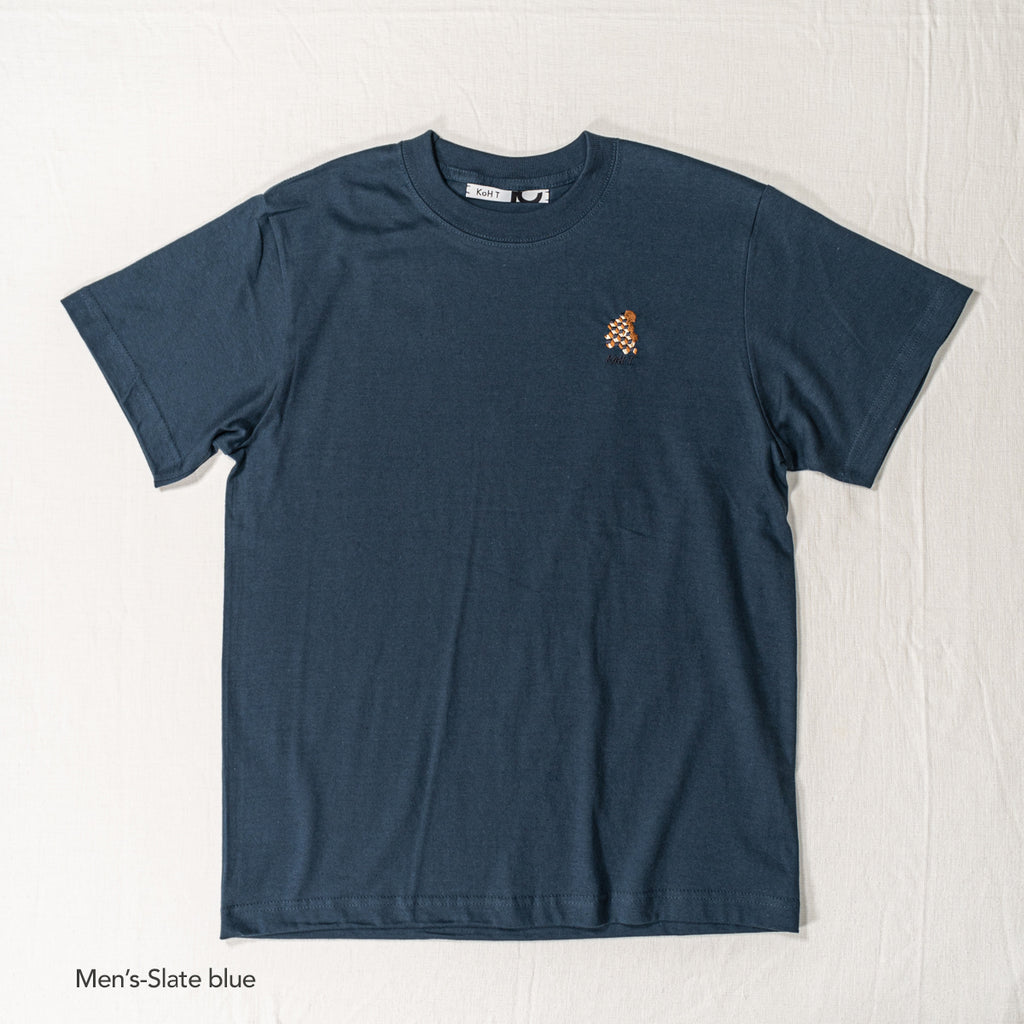 Cubist embroidery T-shirt