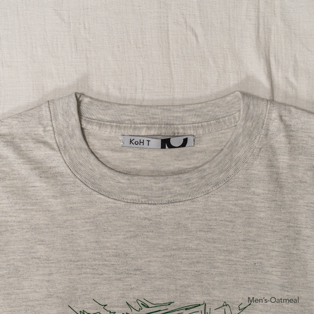Morning window print T-shirt