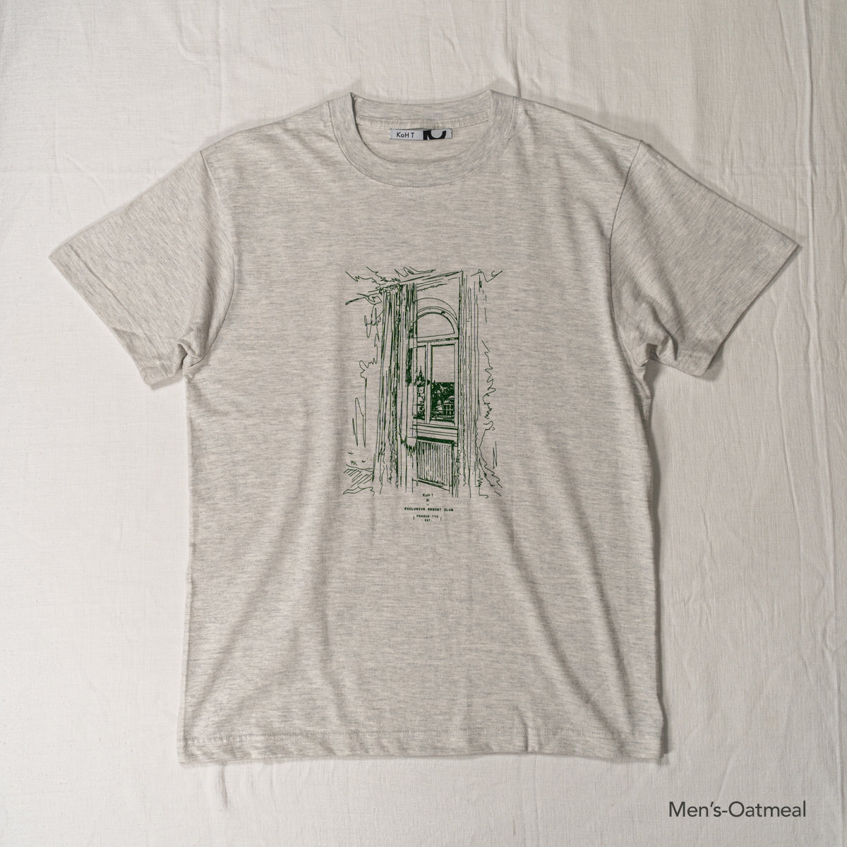 Morning window print T-shirt