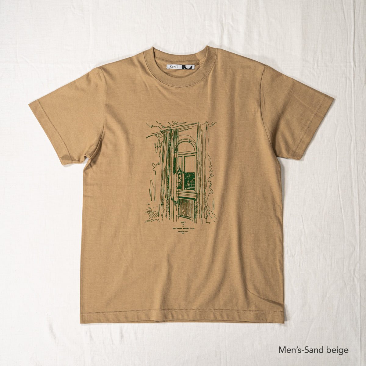 Morning window print T-shirt
