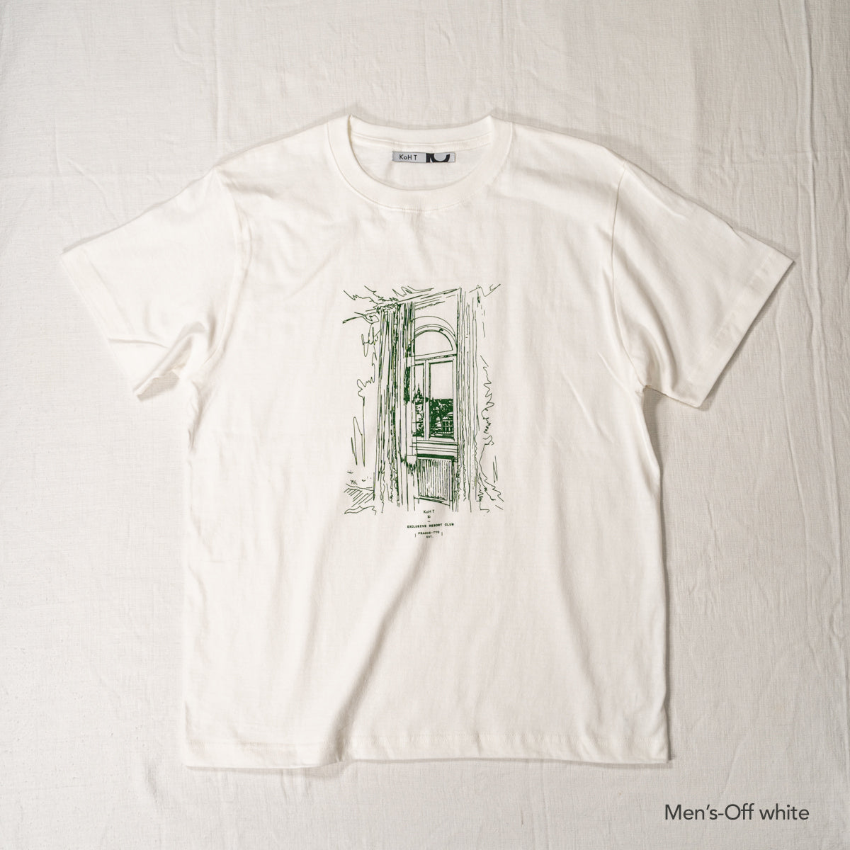 Morning window print T-shirt