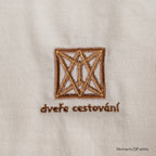 Travel door embroidered T-shirt