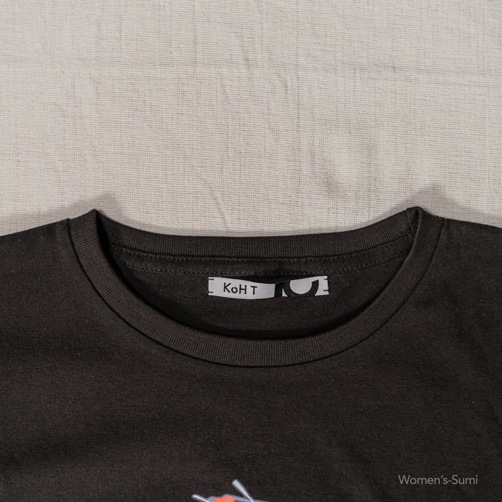 Boat print T-shirt