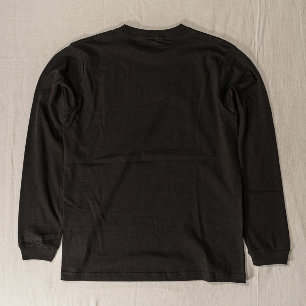 Nostalgic travel print long sleeve T-shirt