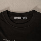 Nostalgic travel print long sleeve T-shirt