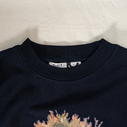 Olive tree print sweatshirt