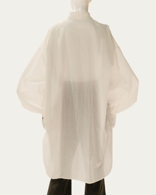 Volume puff sleeve blouse (Organic Lawn Cotton)