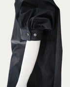 Volume puff short sleeve blouse(デニム)