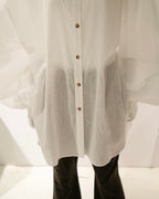 Volume puff sleeve blouse (Organic Lawn Cotton)