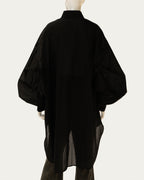 Volume puff sleeve blouse (Organic Lawn Cotton)